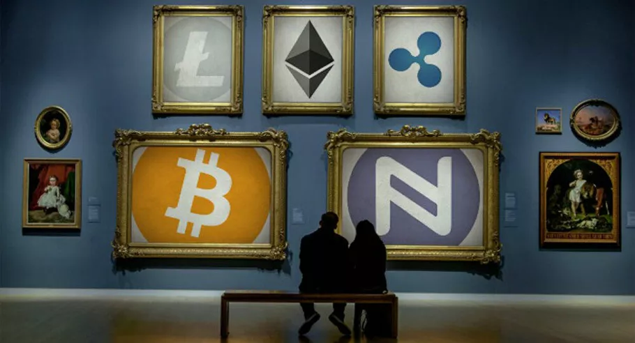Blockchain meets art
